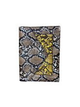 Revolve faux snake skin clutch